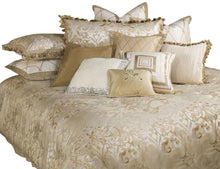 Load image into Gallery viewer, AICO Luxembourg 12-pc Queen Comforter Set in Cr√®me image
