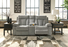 Load image into Gallery viewer, Mitchiner Reclining Loveseat with Console

