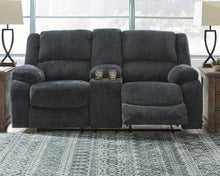 Load image into Gallery viewer, Draycoll Reclining Loveseat with Console
