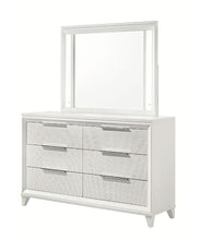 Load image into Gallery viewer, Crown Mark Furniture Cressida 6 Drawer Dresser in White
