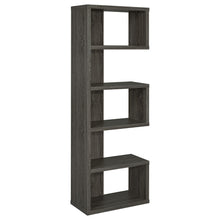Load image into Gallery viewer, Joey 5-tier Bookcase Weathered Grey image
