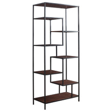 Load image into Gallery viewer, Asher 7-shelf Bookcase Walnut image

