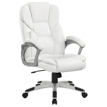 Load image into Gallery viewer, Kaffir Adjustable Height Office Chair White and Silver image
