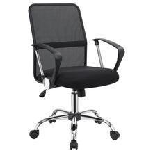 Load image into Gallery viewer, Gerta Office Chair with Mesh Backrest Black and Chrome image

