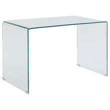 Load image into Gallery viewer, Ripley Glass Writing Desk Clear image
