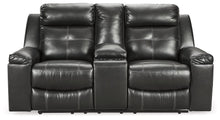 Load image into Gallery viewer, Kempten Reclining Loveseat with Console image
