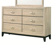 Load image into Gallery viewer, Crown Mark Furniture Akerson 6 Drawer Dresser in Beige image
