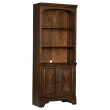 Load image into Gallery viewer, Hartshill Bookcase with Cabinet Burnished Oak image
