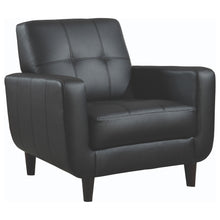 Load image into Gallery viewer, Aaron Padded Seat Accent Chair Black image
