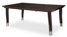 Load image into Gallery viewer, AICO Paris Chic Rectangular Dining Table in Espresso 9003000-409 image
