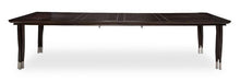 Load image into Gallery viewer, AICO Paris Chic Rectangular Dining Table in Espresso
