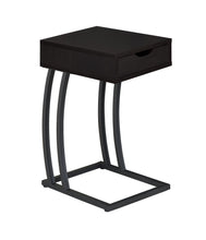 Load image into Gallery viewer, Troy Accent Table with Power Outlet Cappuccino image
