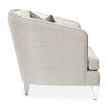 Load image into Gallery viewer, AICO Furniture Camden Court Chair and Half in Platinum
