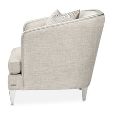 Load image into Gallery viewer, AICO Furniture Camden Court Chair and Half in Platinum
