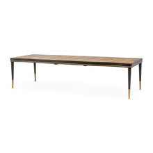 Load image into Gallery viewer, AICO Malibu Crest Rectangular Dining Table in Crotch Mahogany
