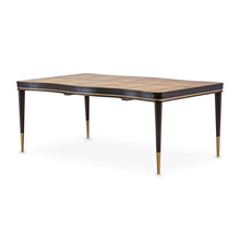 Load image into Gallery viewer, AICO Malibu Crest Rectangular Dining Table in Crotch Mahogany image
