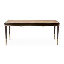 Load image into Gallery viewer, AICO Malibu Crest Rectangular Dining Table in Crotch Mahogany
