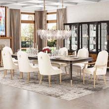 Load image into Gallery viewer, AICO Malibu Crest Rectangular Dining Table in Crotch Mahogany
