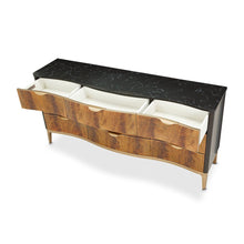 Load image into Gallery viewer, AICO Malibu Crest 9 Drawer Dresser in Crotch Mahogany
