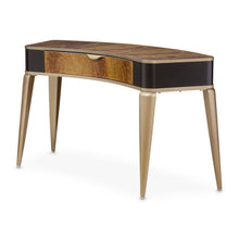 Load image into Gallery viewer, AICO Malibu Crest Vanity Desk in Crotch Mahogany image
