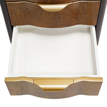 Load image into Gallery viewer, AICO Malibu Crest Swivel Lingerie Chest in Crotch Mahogany
