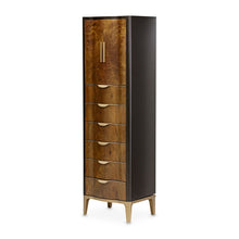 Load image into Gallery viewer, AICO Malibu Crest Swivel Lingerie Chest in Crotch Mahogany image
