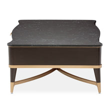 Load image into Gallery viewer, AICO Malibu Crest Rectangular Cocktail Table in Crotch Mahogany
