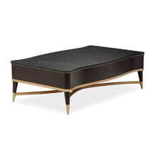 Load image into Gallery viewer, AICO Malibu Crest Rectangular Cocktail Table in Crotch Mahogany
