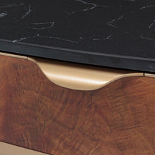 Load image into Gallery viewer, AICO Malibu Crest Rectangular Cocktail Table in Crotch Mahogany
