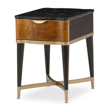 Load image into Gallery viewer, AICO Malibu Crest End Table in Crotch Mahogany image
