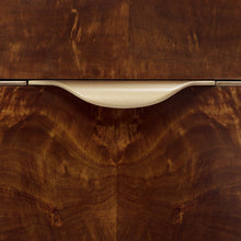 Load image into Gallery viewer, AICO Malibu Crest Display Cabinet in Crotch Mahogany
