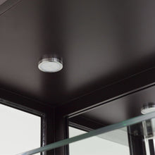 Load image into Gallery viewer, AICO Malibu Crest Display Cabinet in Crotch Mahogany
