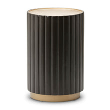Load image into Gallery viewer, AICO Malibu Crest Round Chairside Table in Dark Espresso
