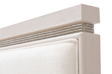 Load image into Gallery viewer, AICO Glimmering Heights King Upholstered Headboard Only in Ivory
