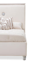 Load image into Gallery viewer, AICO Glimmering Heights King Upholstered Headboard Only in Ivory
