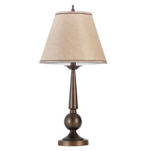 Load image into Gallery viewer, Ochanko Cone shade Table Lamps Bronze and Beige (Set of 2) image
