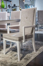 Load image into Gallery viewer, Aico Furniture Horizons Arm Chair in Cloud White (Set of 2)
