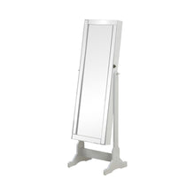 Load image into Gallery viewer, Yvonne Storage Jewelry Cheval Mirror Grey image
