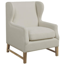 Load image into Gallery viewer, Fleur Wing Back Accent Chair Cream image
