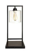 Load image into Gallery viewer, Shoto Glass Shade Table Lamp Black image
