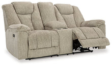 Load image into Gallery viewer, Hindmarsh Power Reclining Loveseat with Console
