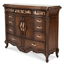 Load image into Gallery viewer, Aico Platine de Royale Tall Dresser in Light Espresso image
