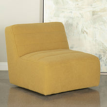 Load image into Gallery viewer, Cobie Upholstered Swivel Armless Chair
