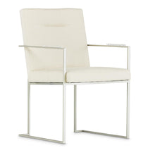 Load image into Gallery viewer, AICO Laguna Ridge Arm Chair (Set of 2) in Brushed Silver image
