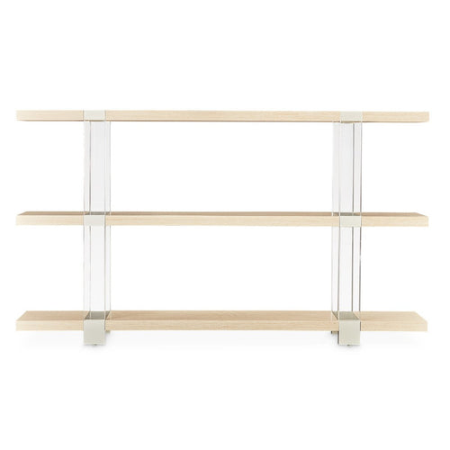 AICO Laguna Ridge Console Table in Washed Oak image
