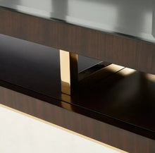 Load image into Gallery viewer, AICO Belmont Place Buffet with China Top in Espresso
