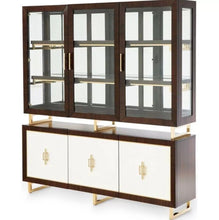 Load image into Gallery viewer, AICO Belmont Place Buffet with China Top in Espresso
