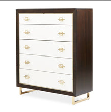 Load image into Gallery viewer, AICO Furniture Penthouse 5 Drawer Chest in Espresso image
