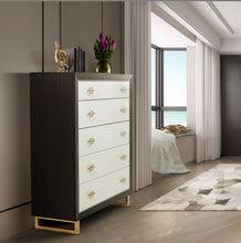 Load image into Gallery viewer, AICO Furniture Penthouse 5 Drawer Chest in Espresso
