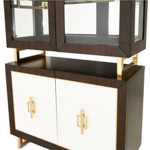 Load image into Gallery viewer, AICO Belmont Place Display Cabinet in Espresso
